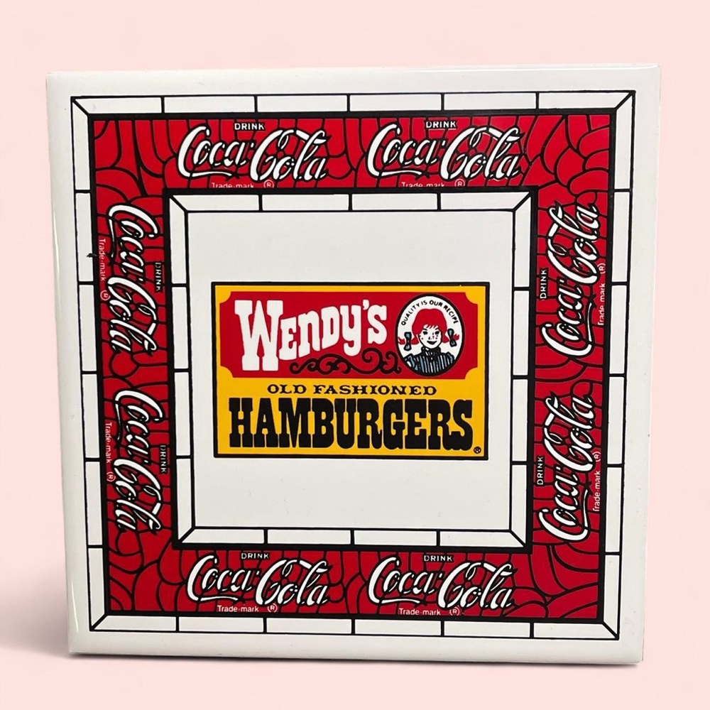Wendy's Coca-Cola Wall Tile